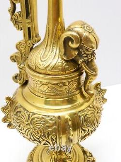 -aiguiere Decorative Bronze Napoleon III Decor Japonisant Dragon Elephant D