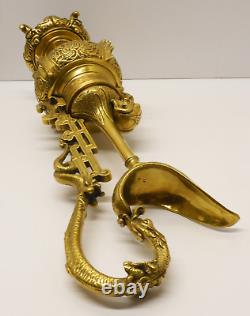 -aiguiere Decorative Bronze Napoleon III Decor Japonisant Dragon Elephant D